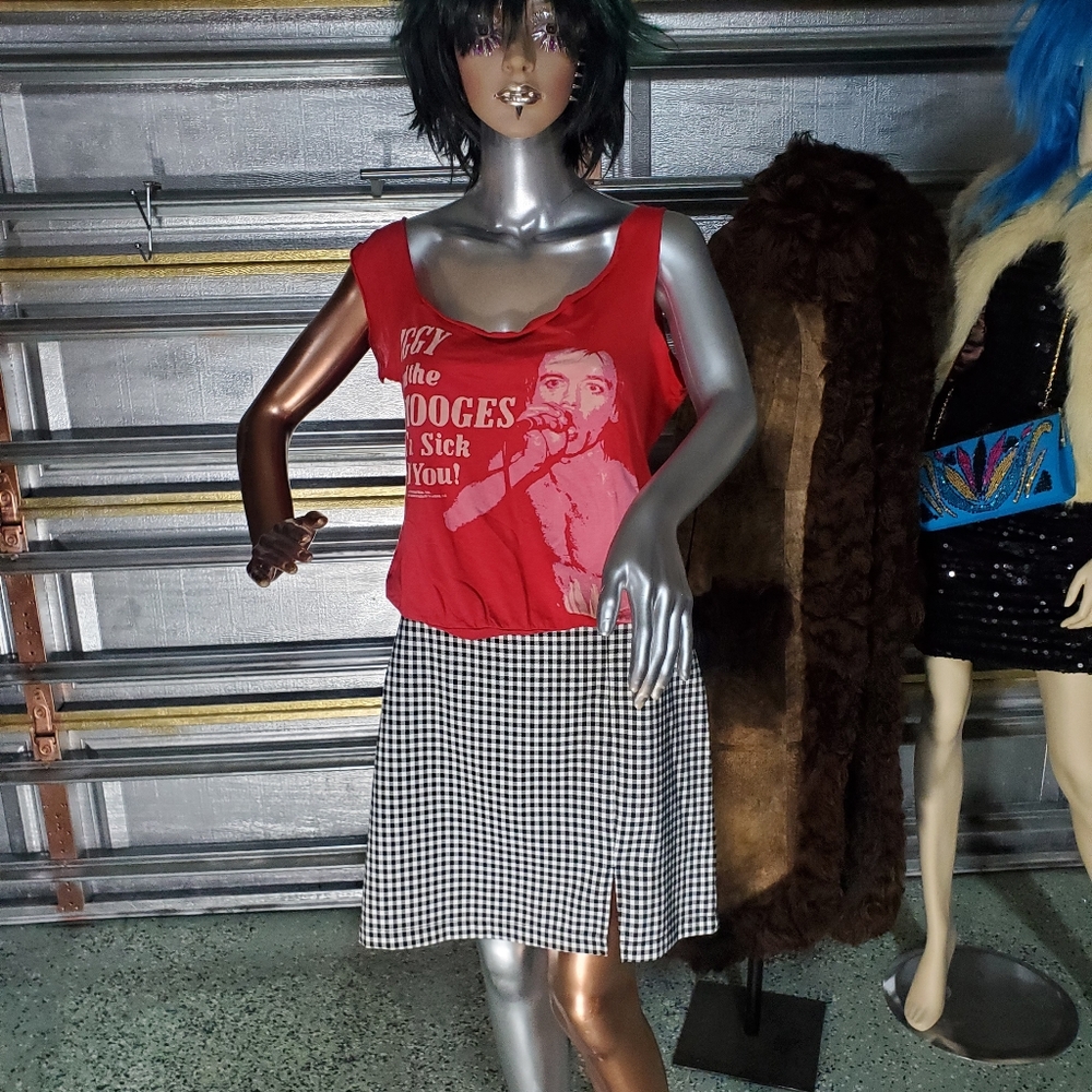 Cute checkered skirt